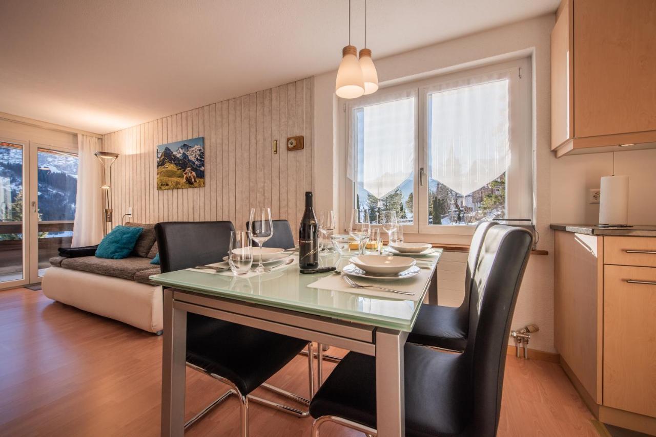 Atemberaubende Sicht Auf Eiger Nordwand Apartment Grindelwald Exterior photo
